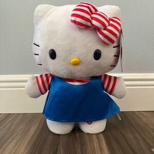 Hello Kitty Musical Side Stepper Greeter Patriotic Outfit 12” BRAND NEW NWT